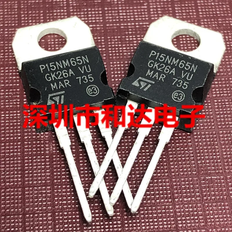 P15NM65N, STP15NM65N, 650V, 15.5A, 10 개