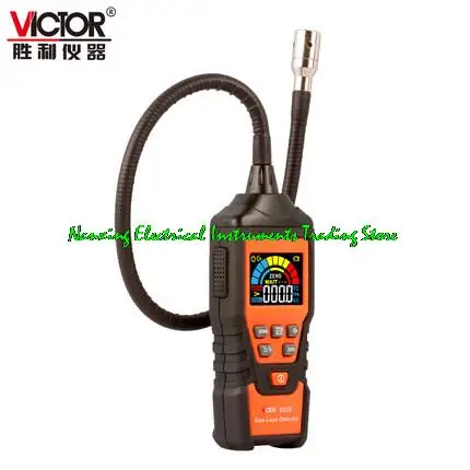 VICTOR VC822C/VC822D แก๊ส Lpg เครื่องตรวจรอยรั่วเครื่องวิเคราะห์เชื้อเพลิง Flammable Natural Air Tester ที่มองเห็นได้เครื่องเตือนเสียง Smart Sensor
