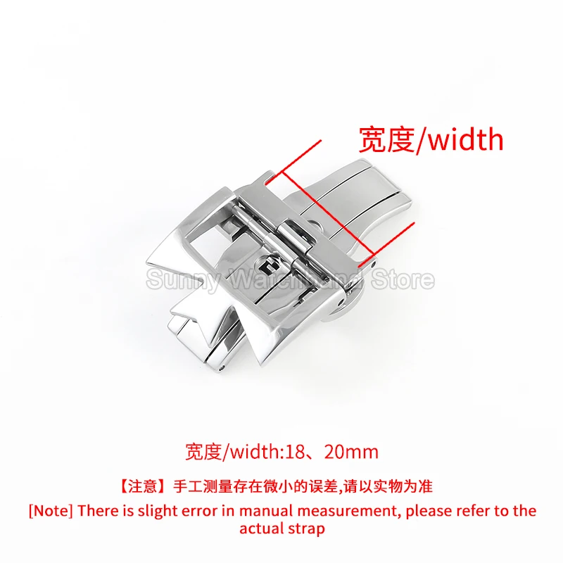 Golden Rose Silver Special Buckle 18 20mm for Vacheron Constantin Patrimony Luxury Texture Anti Rust Quick Adjust Watch Clasp