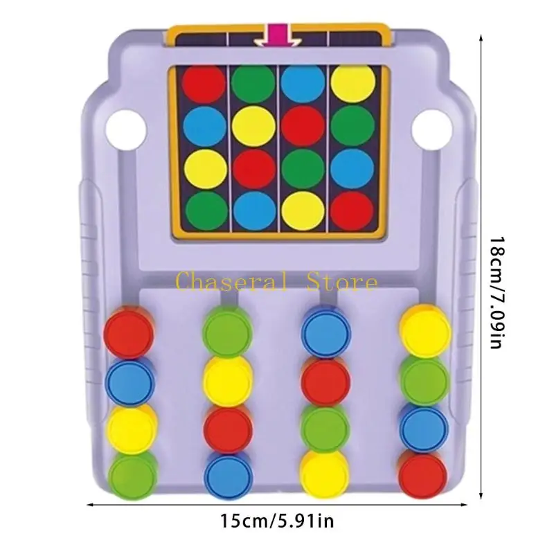 E7CE Color Matching Chess Game For Kids Logical Training Educational Learning Toy
