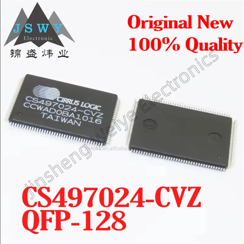 

(1/2PCS) CS497024-CVZ CS497024 LQFP128 Audio DSP chip 100% original stock Fast delivery Electronic original