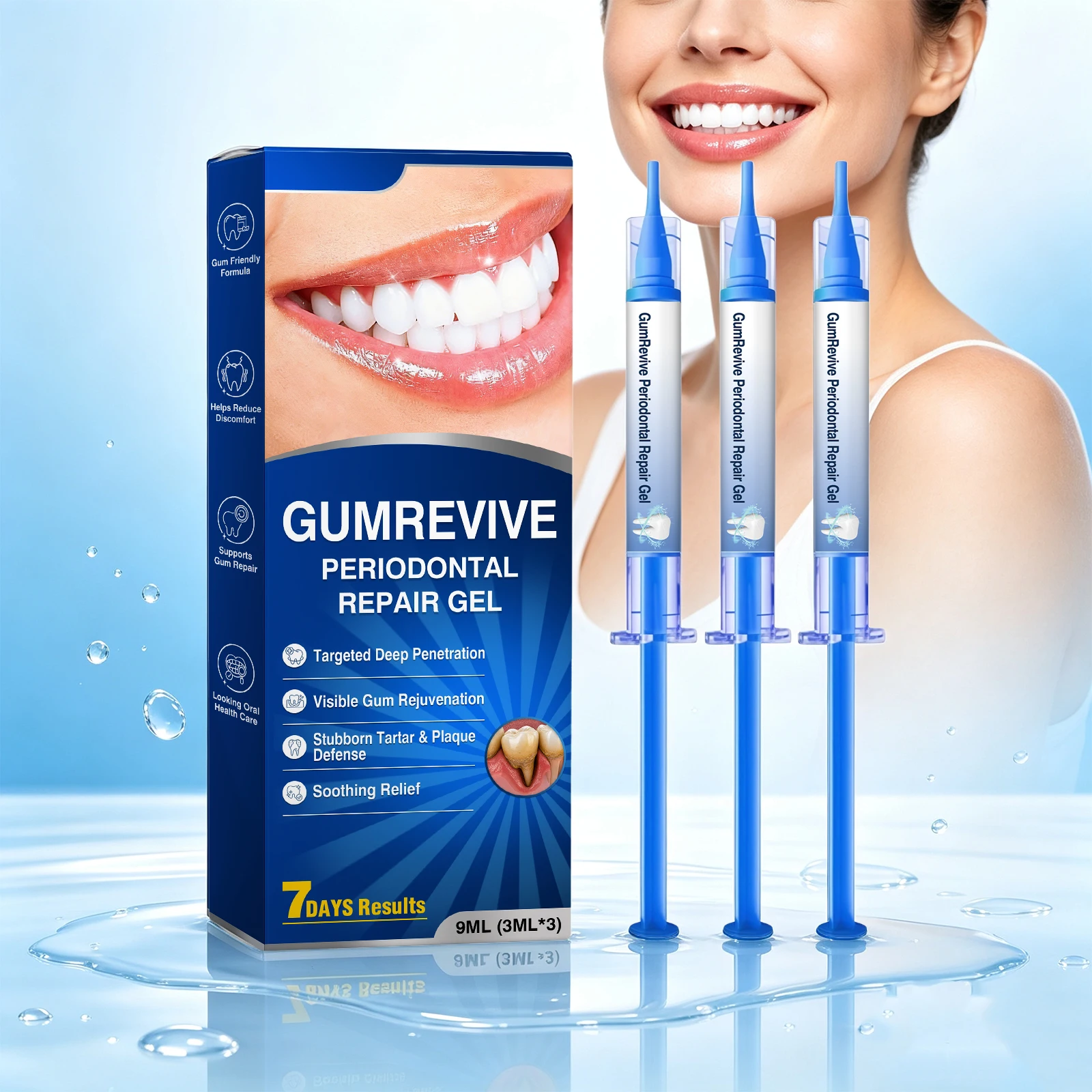 Tooth Repair Serum Gel for Gum - Teeth Whitening Serum recension och pris