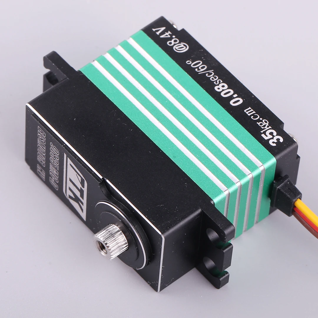 PTK 9835 MG-D Brushless Standard Servo for RC Car High Voltage All Metal Gear Large Torque 36kg Model view 4