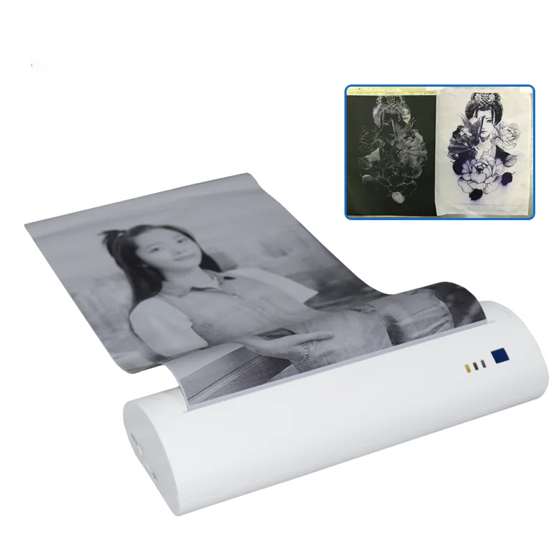 Printer Genggam Kontrak Cetak File Printer Bisnis Lebar A4 Transfer Termal Kantor Pencetak Id Palsu