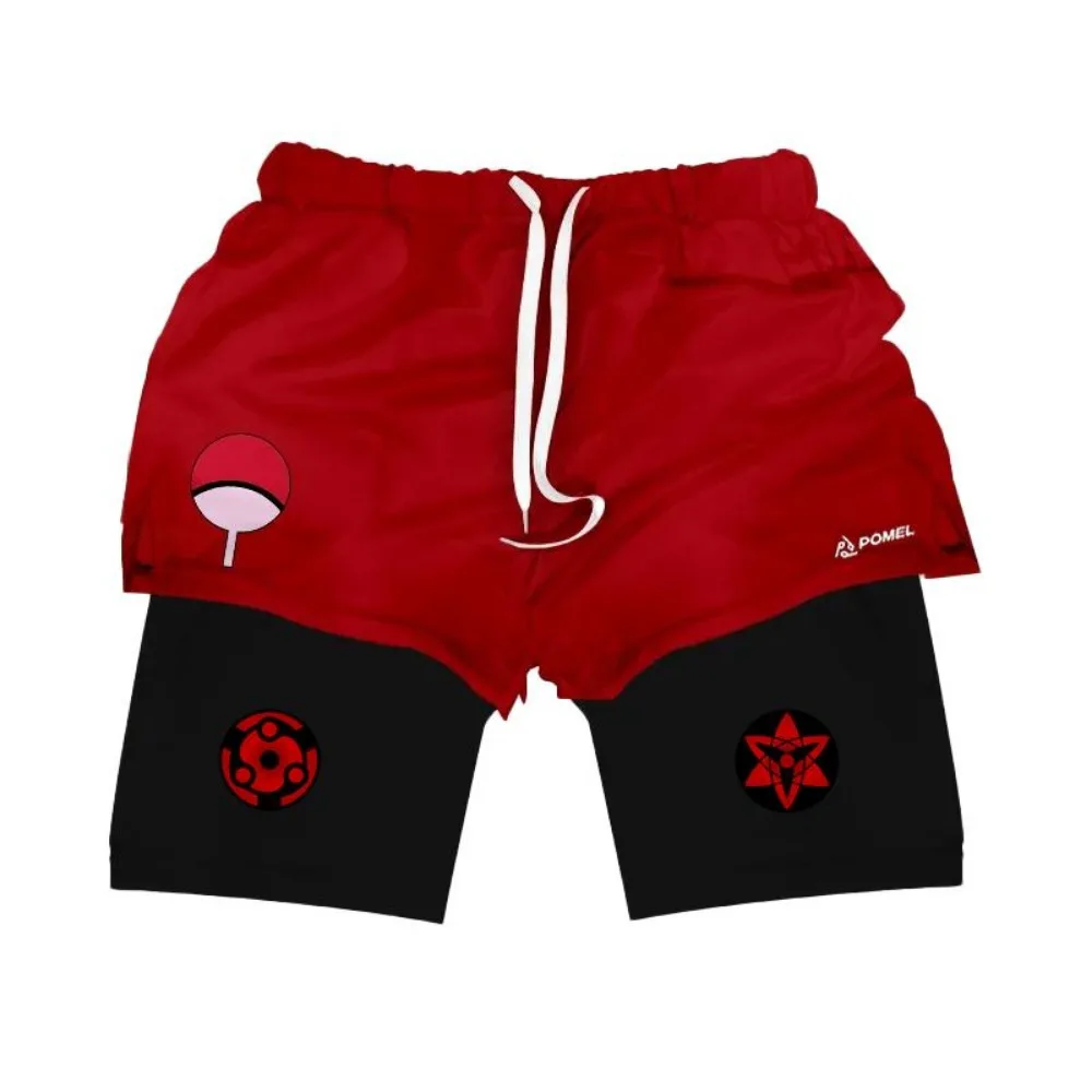 Pantalones cortos deportivos de doble forro para hombre, pantalones de playa informales, sueltos, para deportes al aire libre, fútbol, baloncesto, tenis, transpirables, absorción del sudor