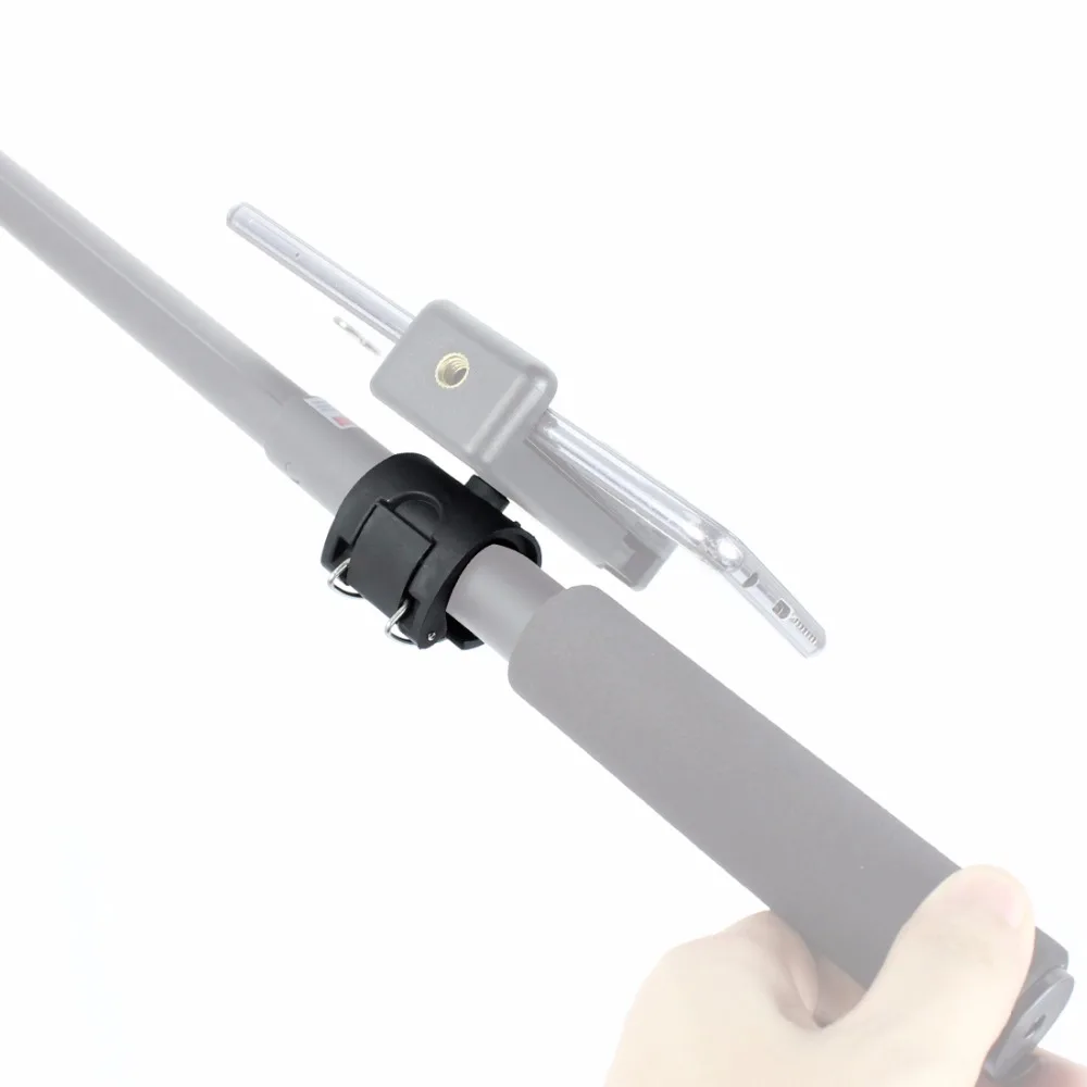 BGNing Selbst Selfie Lock Clip Stick Handheld Einbeinstativ Einstellbare Schnalle Telefon Halter Adapter Für Gopro HERO 8 7 6 5 Action Kamera – Detail 12