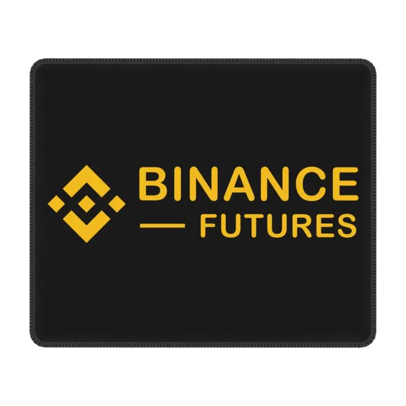 Binance Coin Cryptocurrency Mouse Pad Square Gamer Mousepad Anti-Slip Rubber Futures Blockchain Office Compute Laptop Table Mat