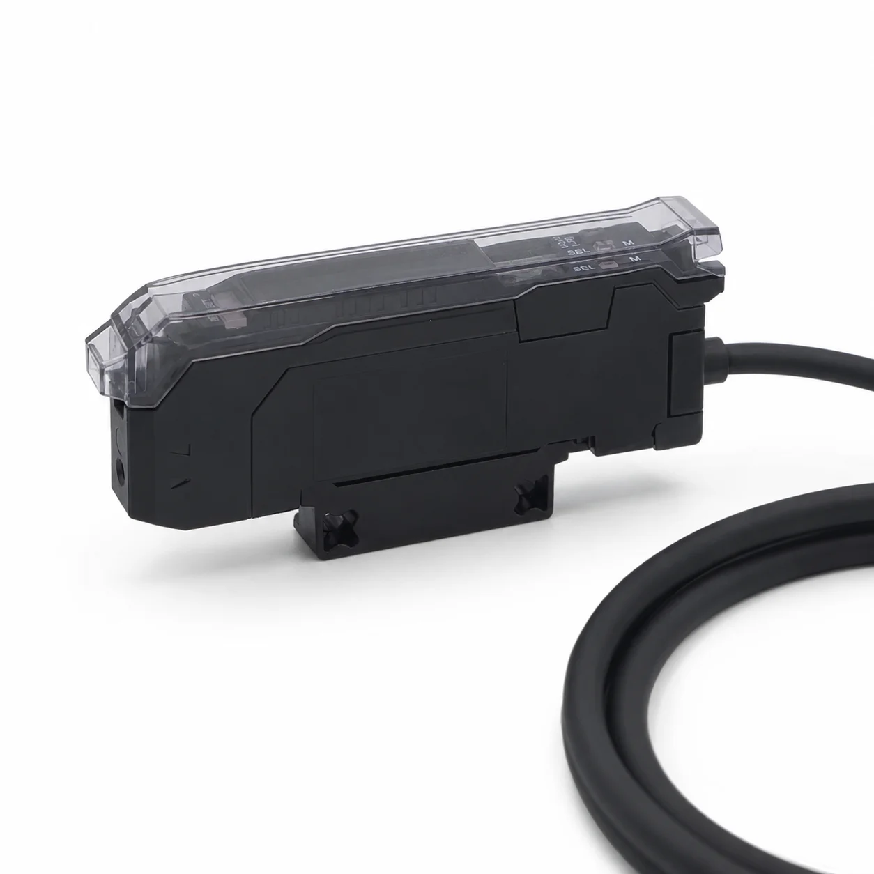 GTRIC optical fiber sensor amplifier, retroreflective diffuse reflection, 10-30V DC, three-wire NPN PNP photoelectric switch