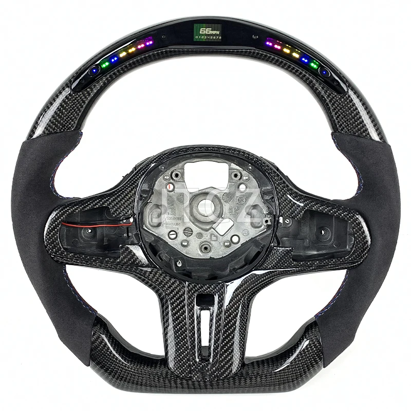 

For bmw g20 g30 m340i g87 g80 g82 X3 X4 X5 M3 M4 steering wheel led display carbon fiber cars accessories cars parts