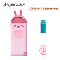 BSWolf Children Cartoon Blanket Camping Sleeping bag for Children Birthday gifts Thick 1PC Bedspread On The Bed Animals Sleep