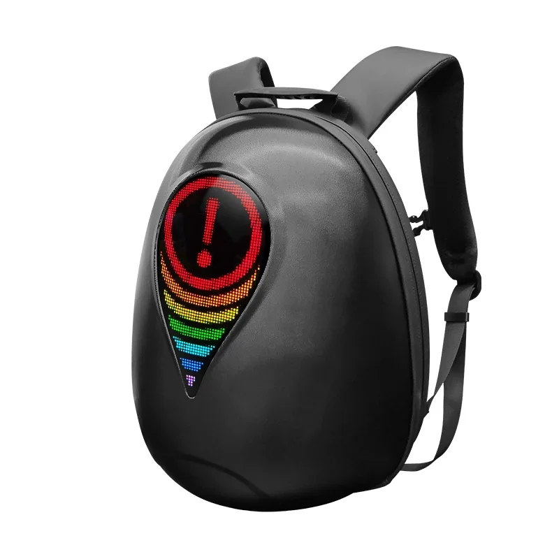 LED Trave Backpack For woman Hard Shell Motorcycle Cycling Helmet eye Backpack for Men Business Travel Hiking Laptop Backpack