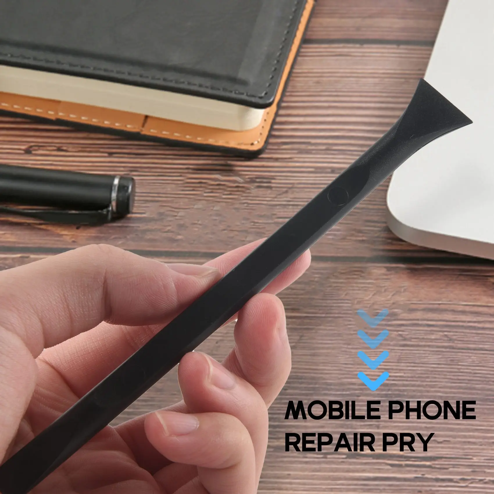 Neues 9-teiliges Kunststoff-Schaber-Werkzeug, kratzfreier Kunststoff-Schaber, Reinigungsstift, geformtes Schaber-Werkzeug, Mehrzweck-Etikettenschaber