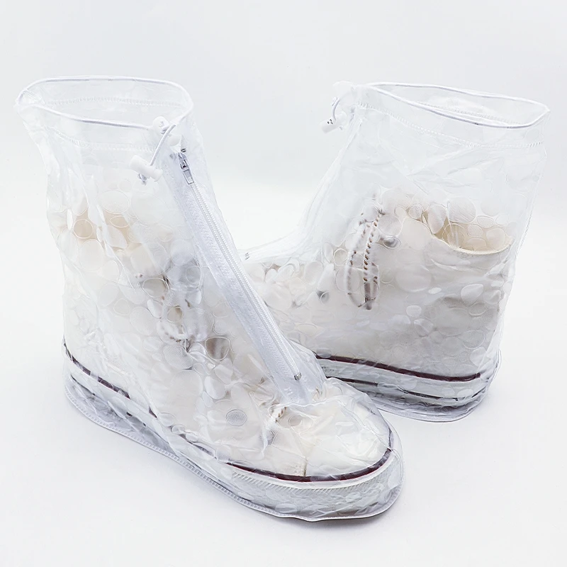 

New Waterproof Shoe Covers Rain Shoe Covers Transparent Reusable Non Slip Shoe Cover for Outdoor Women and Men 1 Pair