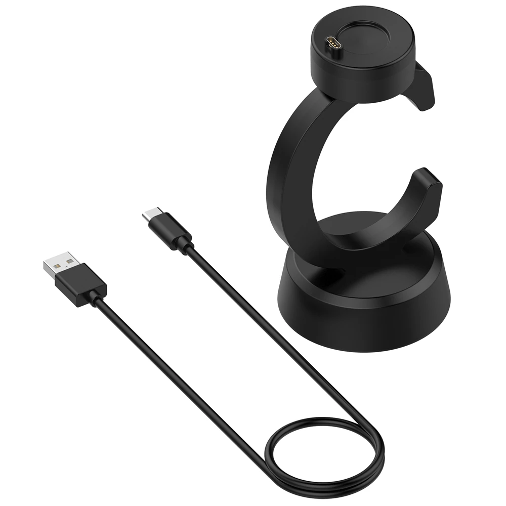 

Зарядная док-станция, подставка для зарядного устройства для Garmin Forerunner 970 965 955 945 265 255 245, USB-подставка для зарядного устройства, проводной кабель, аксессуары для умных часов