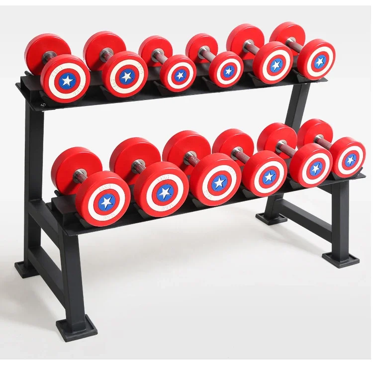 6 pairs, 10 pairs, 12 pairs Dumbbell Rack gym dumbbell