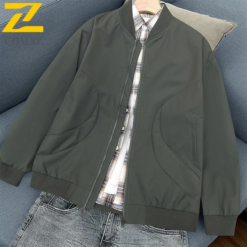 

COMXZ 2025 Men Women classic Jacket American Vintage Baseball Coat Spring Autumn Couple Fashion Casual Outerwear