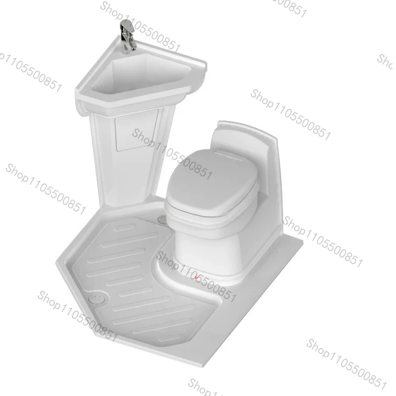 RV Modification Accessories Hidden Shower Tray RV Bathroom Base Non-Slip Bathroom Floor Pool for Camper Van Motorhome