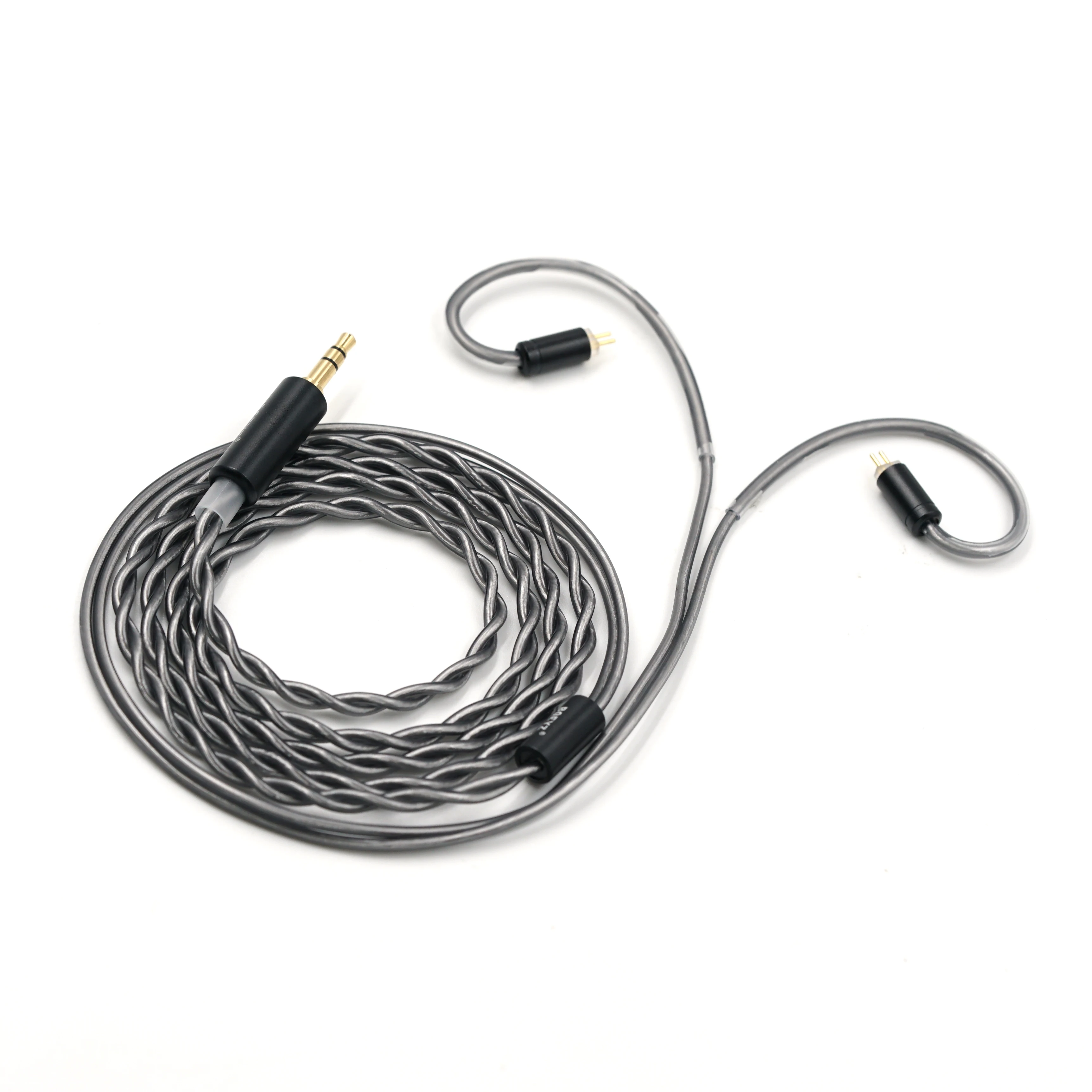BQEYZ BQ10 Standard Cable Earphone Upgrade Cable for Portable Wired HiFi In-ear Monitor 0.78mm 2Pin Connector for Audiophile