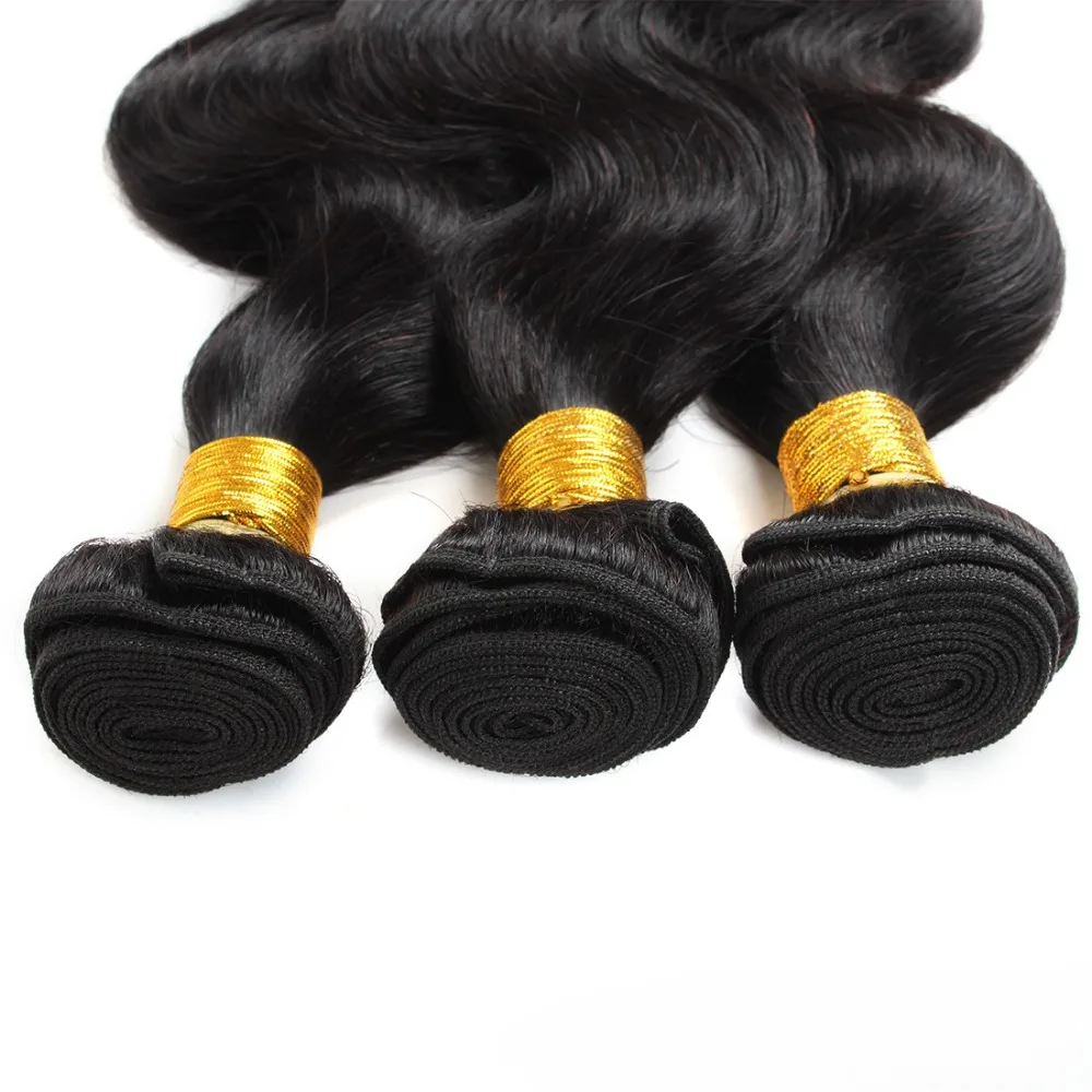12A 등급 바디 웨이브 인모 헤어 번들 100g/개 더블 웨프트 헤어 익스텐션 내추럴 컬러 풀 엔드 브라질리언 버진 헤어