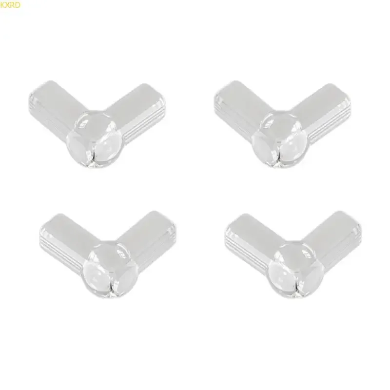 4 قطع من واقيات حواف الأثاث والزوايا - واقيات توسيد PVC مرنة، مثالية لسلامة الحضانة والمنزل (متوافقة مع الطاولة الجانبية