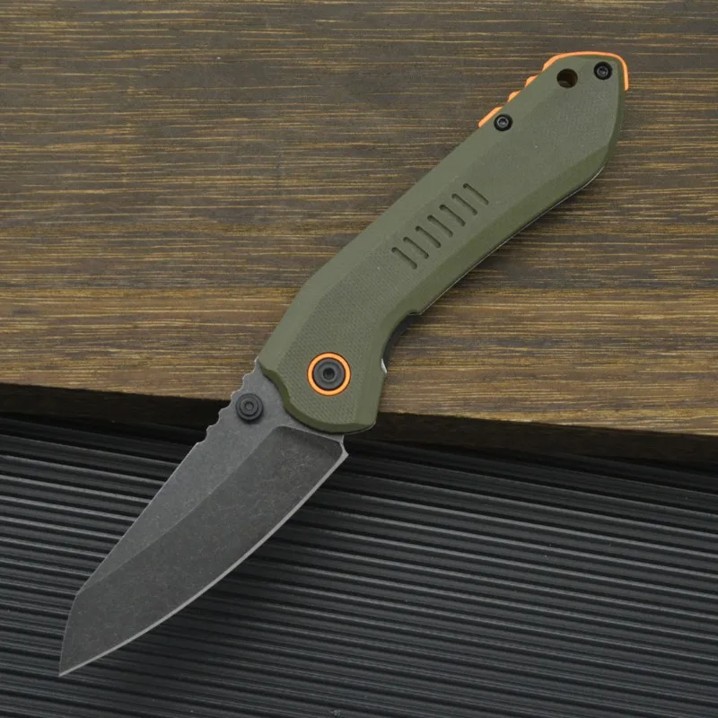 Portable 6280 Camping Outdoor Folding Knife 8Cr13Mov Blade G10 Steel Handle Hunting Survival Tactical Utility Knives EDC Tools