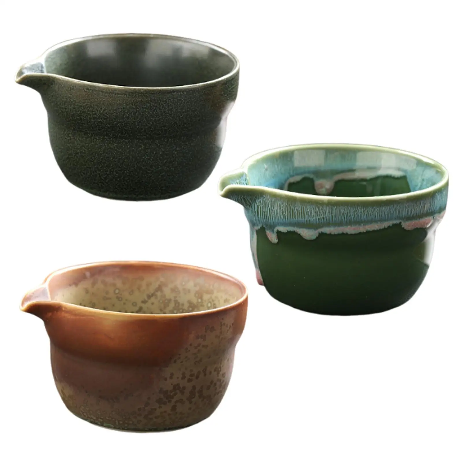 وعاء ماتشا 300 مل وعاء شاي بورسلين محمول للمطبخ وغرفة الطعام والمنزل #3