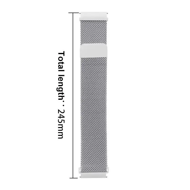 حزام ميلانيزي غير القابل للصدأ لهواوي باند 6 حلقة معدنية كوريا لهواوي باند 7 سوار معصم معدني كوريا #3