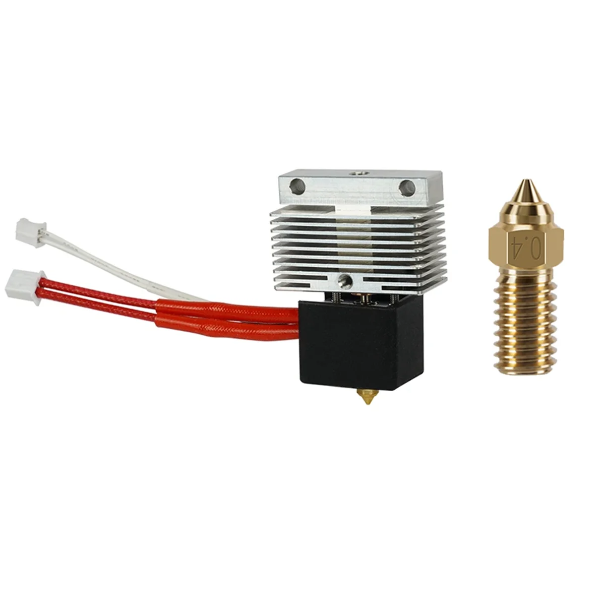 

Для Elegoo Neptune 4/4Pro Hotend + комплект сопел 0,4 мм, нагревательный стержень 24 В 40 Вт