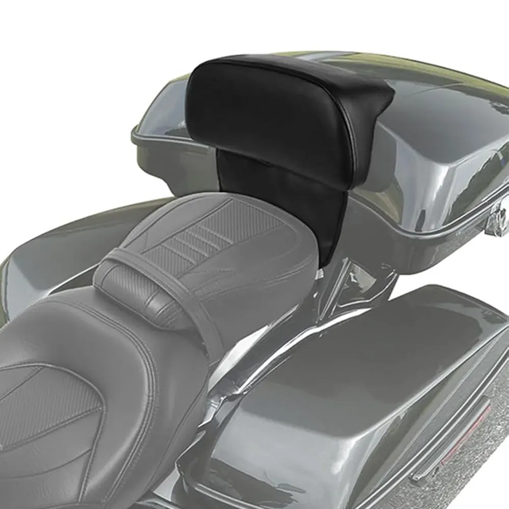 1PCS Tour Luggage Pack Backrest Pad Trunk Backrest Pads Black Motorcycle Part Fit For Harley Road Glide Limited FLTRK 2020-2024