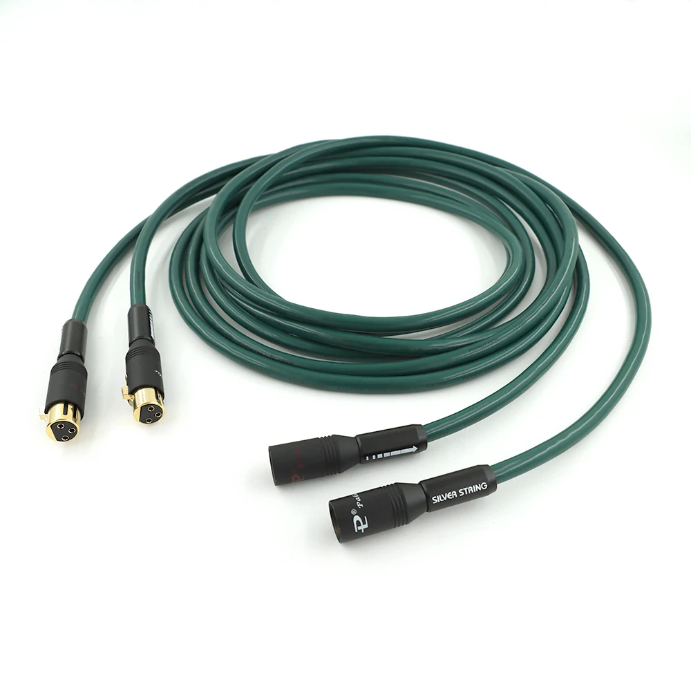 Hi-end  Furukawa FA-220 PVC 2 core Pure Copper OFC PCOCC Female XLR to Male XLR RCA jack Audio Cables Wire Line