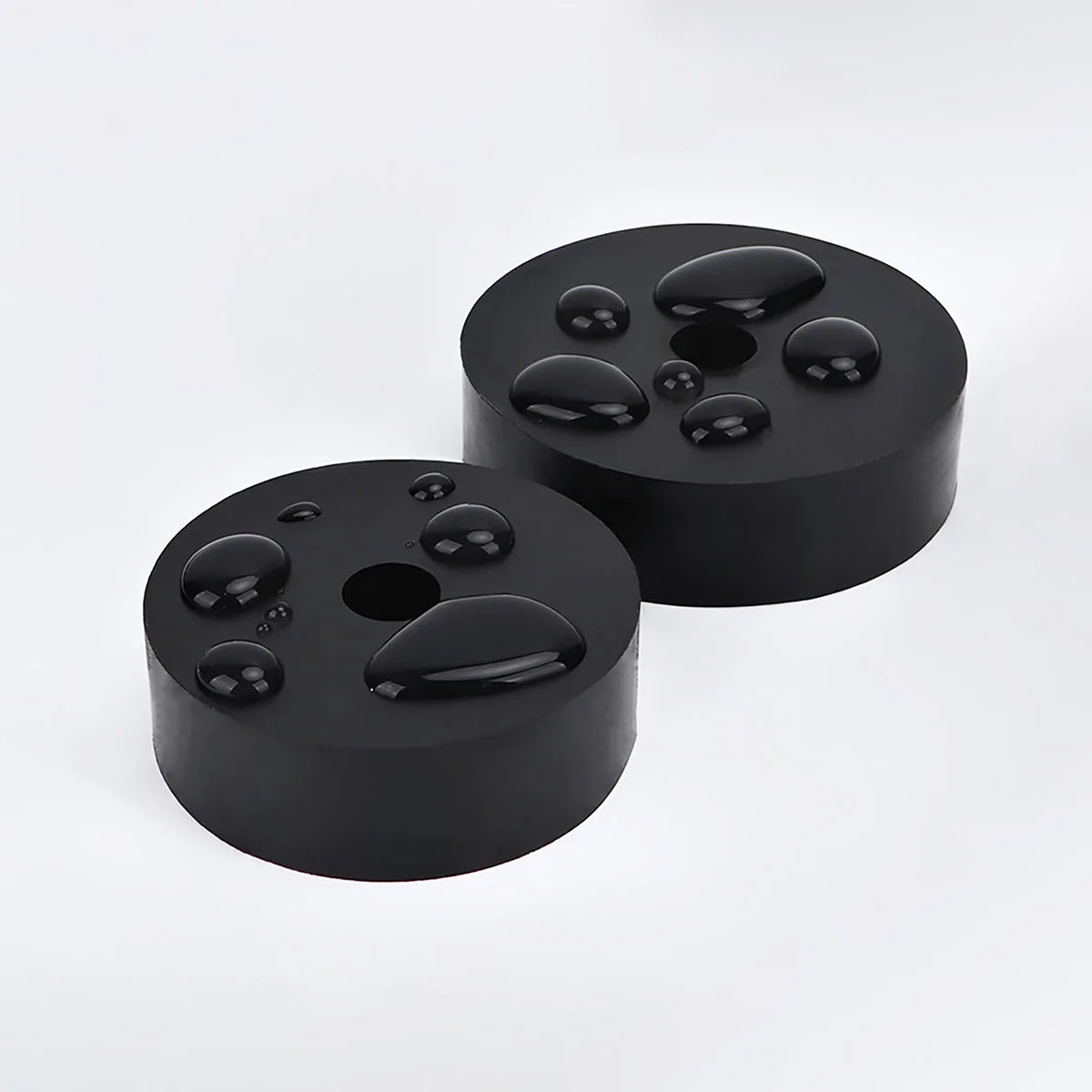 High Elastic Circular Rubber Shock Absorber Pad / Fan Coil Shock Washer