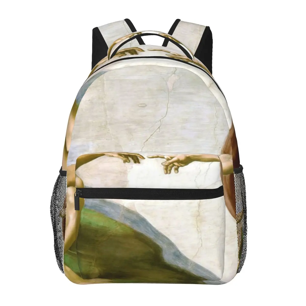 Создание Адама Painting By Michelangelo Sistine Chapel One Повседневный рюкзак