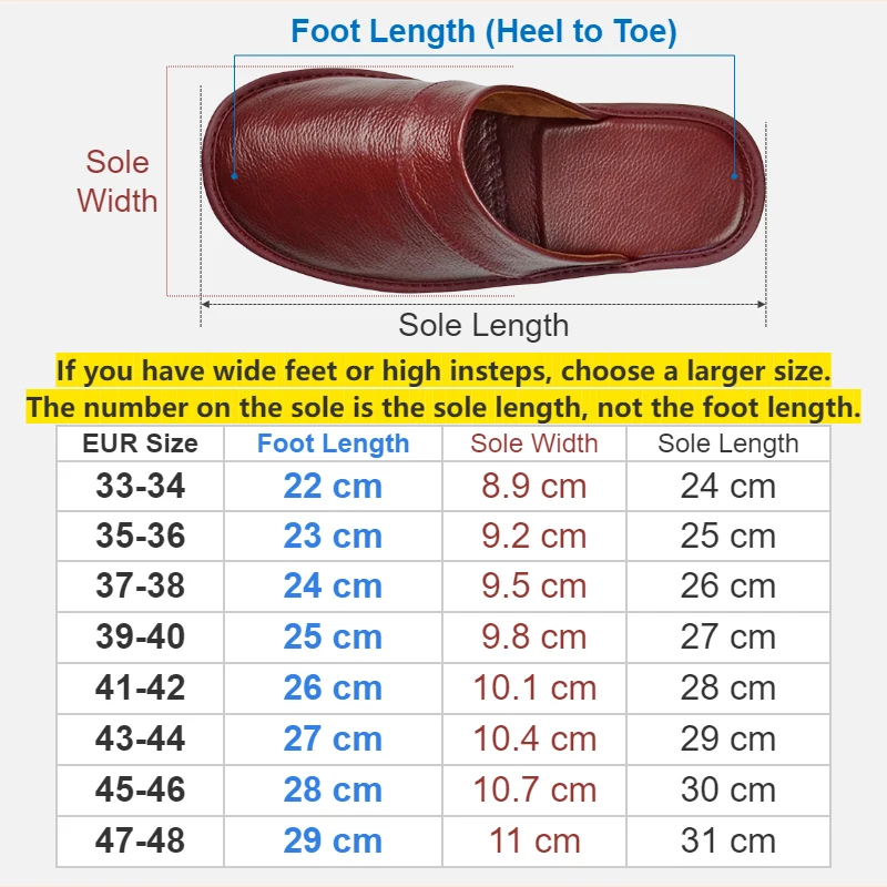 Genuine Cow Leather Slippers Homes in indoor slipper Spring Autumn summer men women elderly non-slip casual single Slides shoes