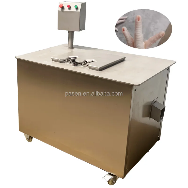 

Easy Operation Chicken Slaughter Processing Machine Chicken Claw Chicken Feet Nails Removing Machine
