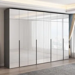 Light Luxury Wardrobe Modern Simple Closet Dresser Combination Storage Cabinet Bedroom Home Furniture