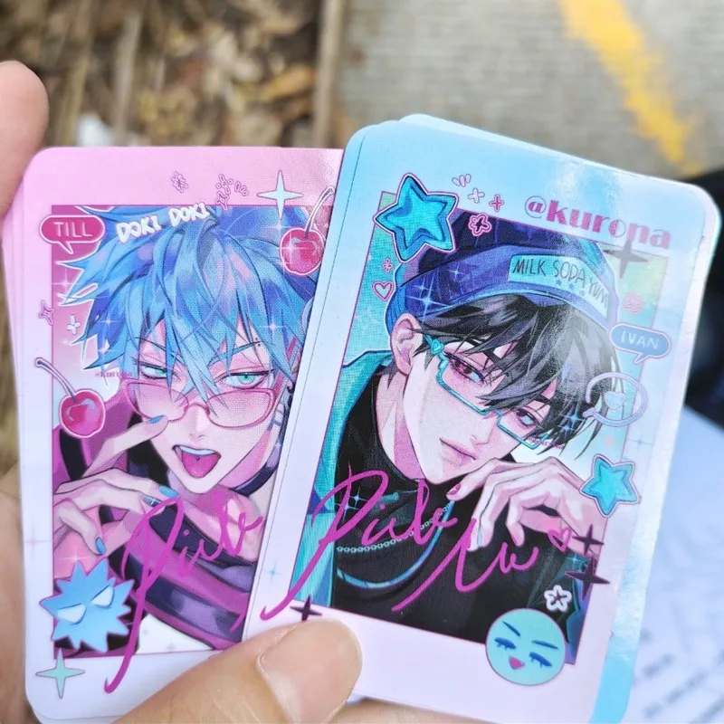 4Pcs/Lot High Guality TV Alien Stage Decor Lomo Card Ivan Till Photocard HD Double-sided Album Photo Card Collection