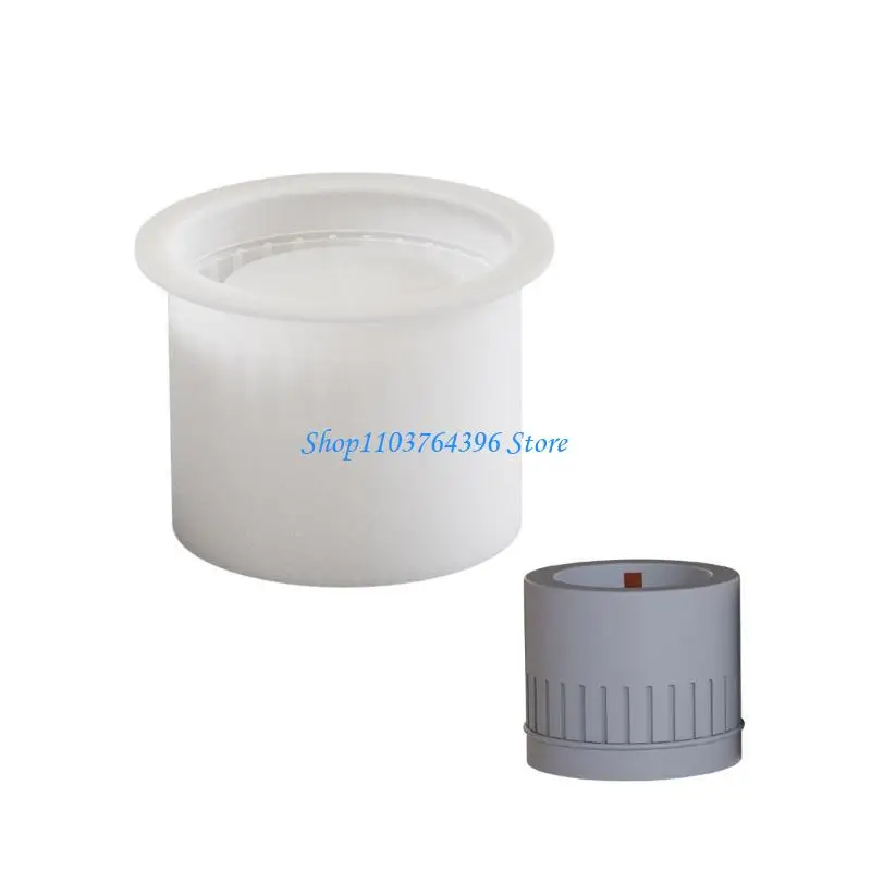 

G7NC Cup Molds Home Decors Mold Round Jewelry Making Tool Handmade Craft Supplies Silicone Texture for Candle