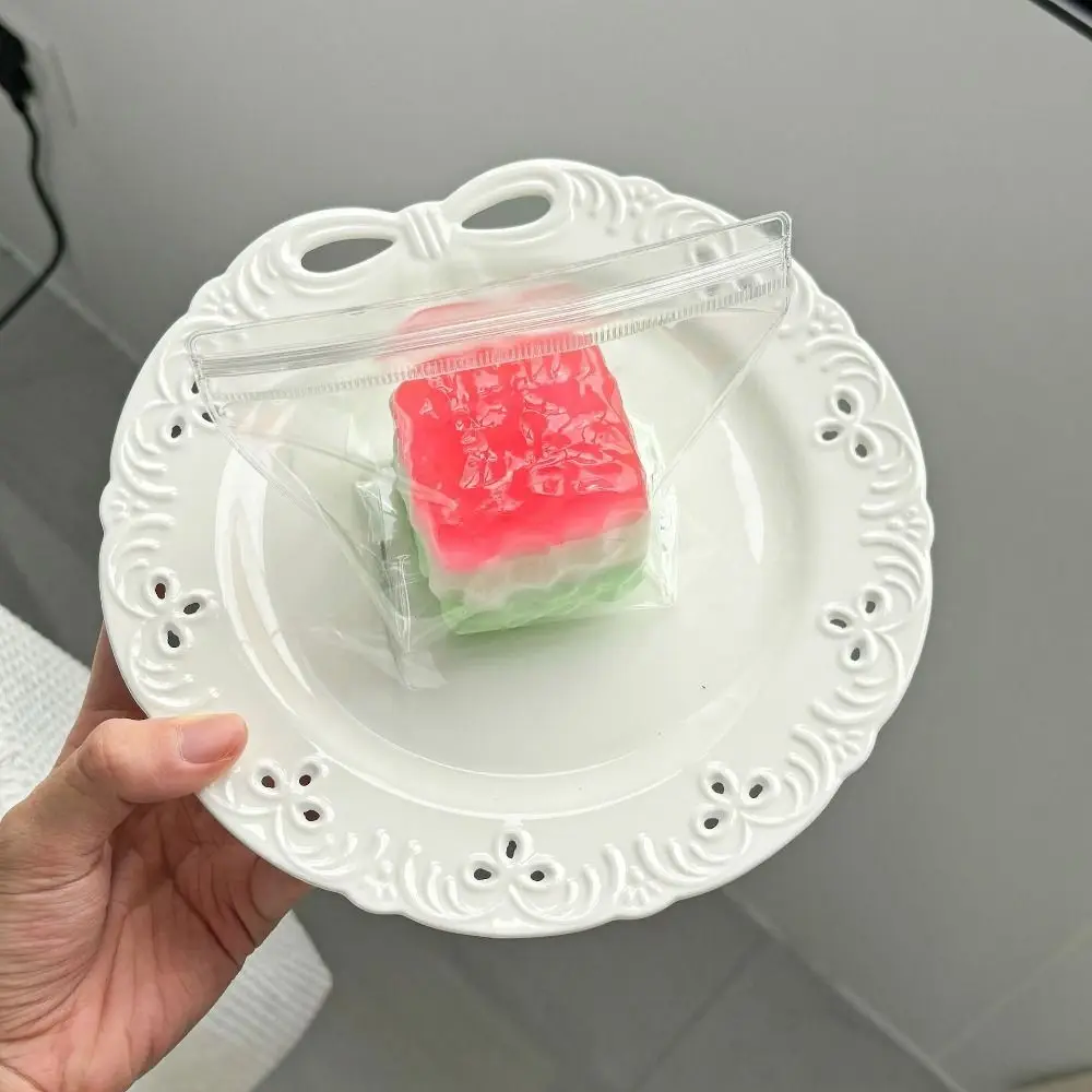 Symulacja Gwiazd Arbuz Ściskanka Zabawka dla Kota Nieprzywierająca Super Elastyczna Zabawka Owocowa Super Miękka Elastyczna Powoli Powracająca do Kształtu Zabawka Owocowa