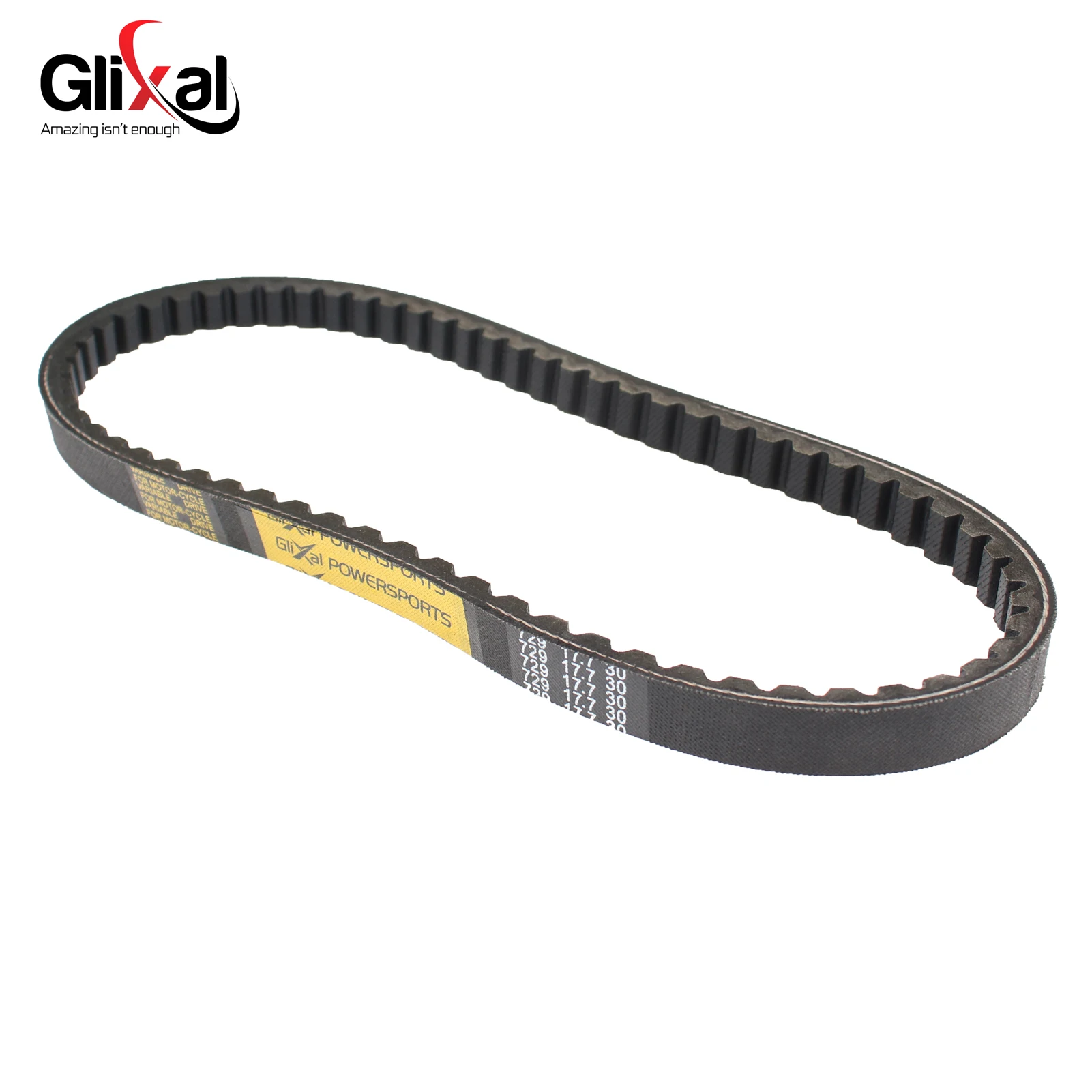 Glixal GY6 49cc 50cc 729-17.7-30 pasek napędowy CVT do chińskiego skutera motorower ATV gokart 139QMB 139QMA silnik 729 17.7 30