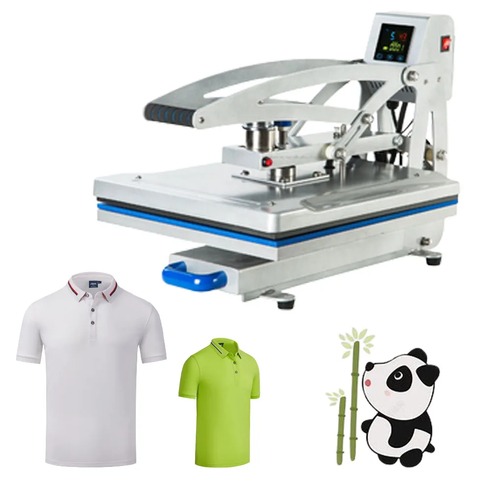 Tshirt Embroidery Machine Sublimation Tshirt Printing Machine Heat Press Roll to Roll Heat Press Machine
