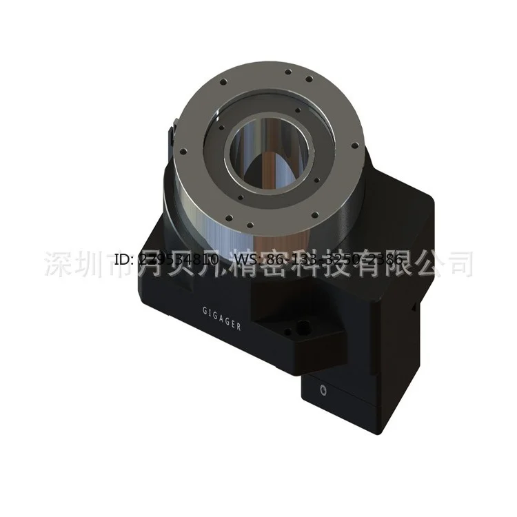 GSN130-18K-CS hollow rotary table, large gear diameter rotary table, with closed-loop motor