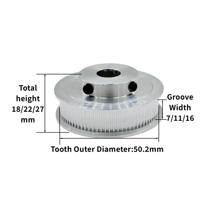 2GT Timing Pulley 80 Teeth Bore 5/6/6.35/7/8/10/12/12.7/14/15/16/20mm Belt Width 6/10/15mm 3D Printer GT2 80T Timing Belt Pulley