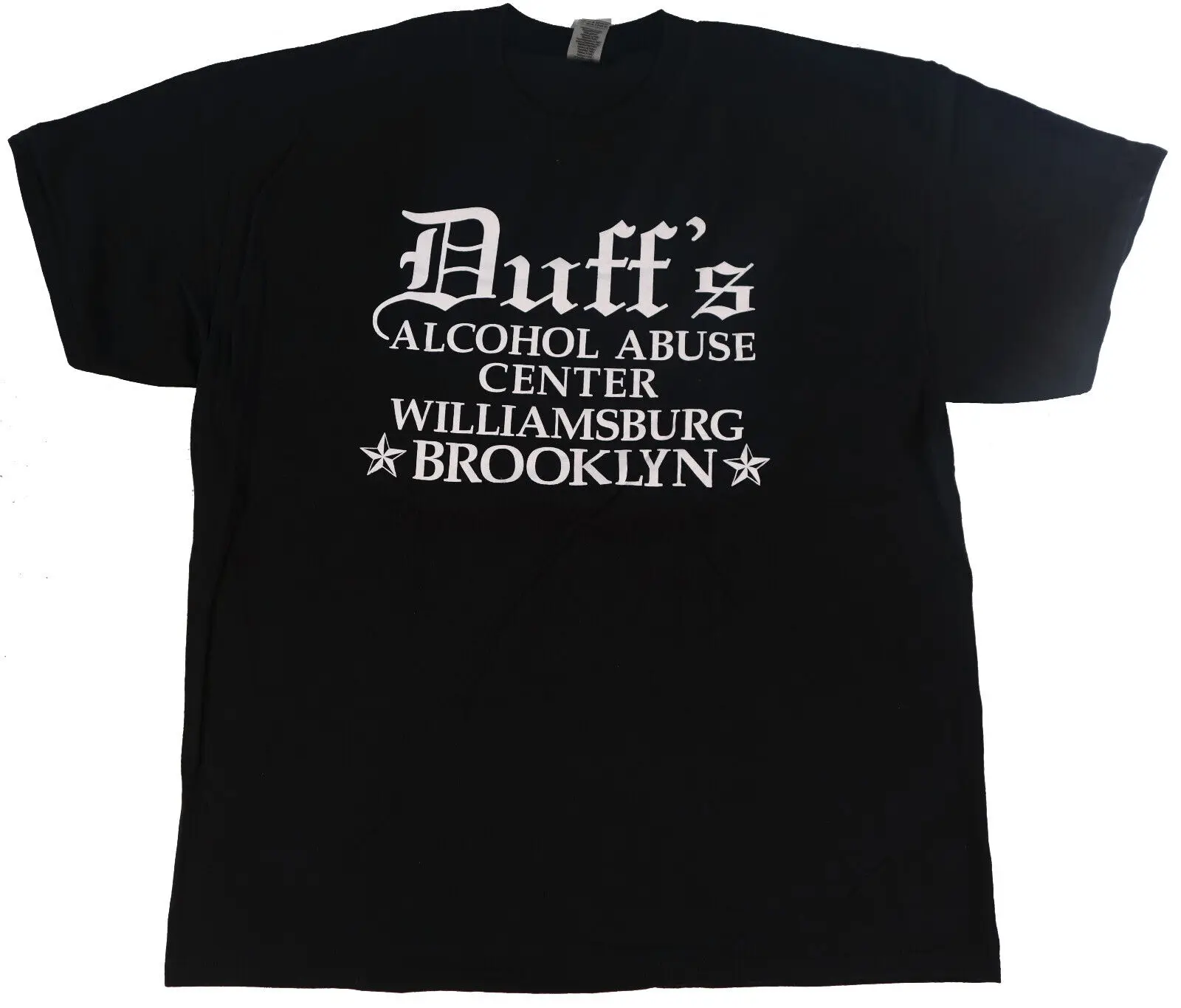 Duff'S Alcohol Abuse Center T Shirt Xl Brooklyn Nyc Heavy Metal Bar