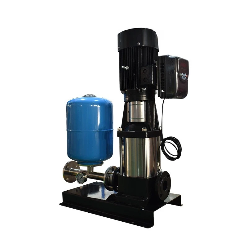 

Frequency conversion water supply equipment vertical multi-stage booster pump construction site