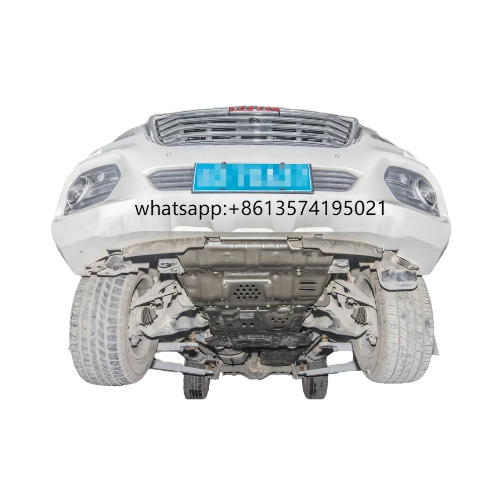 

Fit for Haval H9 2015-2023 Gasoline 4pcs Accessories Parts Aluminum 5.0MM Underbody Engine Cover Protection Shield Skid Plates