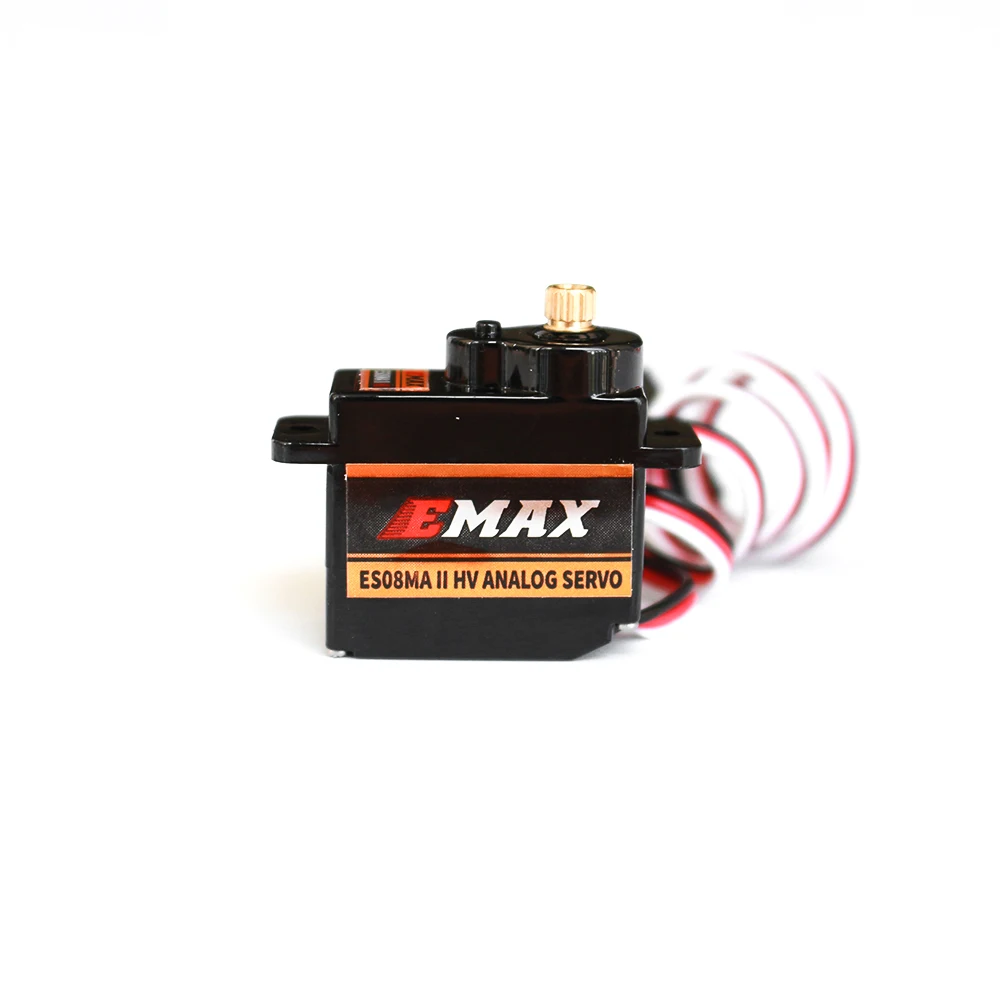 EMAX ES08MA II 12G HV High Voltage Metal Gear Analog Servo for Rc Helicopter Plane Boat Car