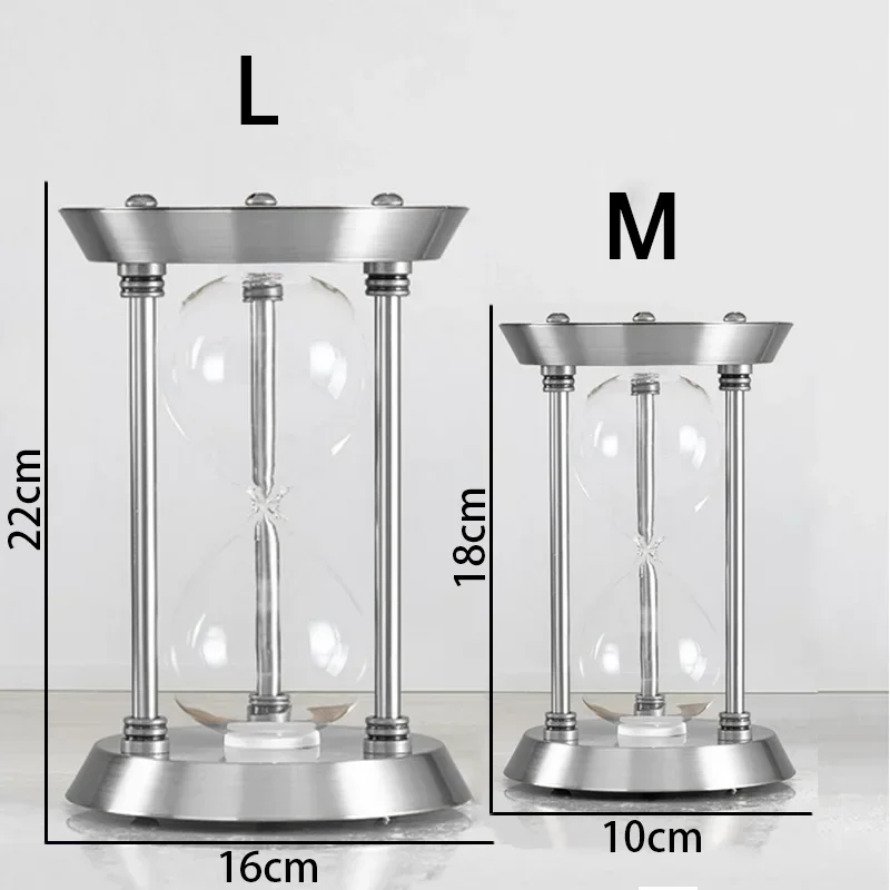 Písek hodiny prázdný přesýpací hodiny láhev kontejner DIY silvery tři pillars sandglass kov časovač příslušenství domácí dekorace timekeeper