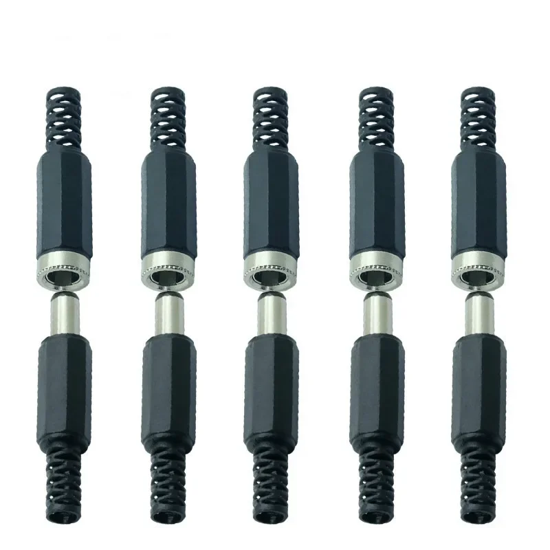5 pz 10 pz DC femmina maschio spina di alimentazione 5.5mm x 2.1mm maschio femmina Jack presa adattatore connettori Set per progetti fai da te connettore
