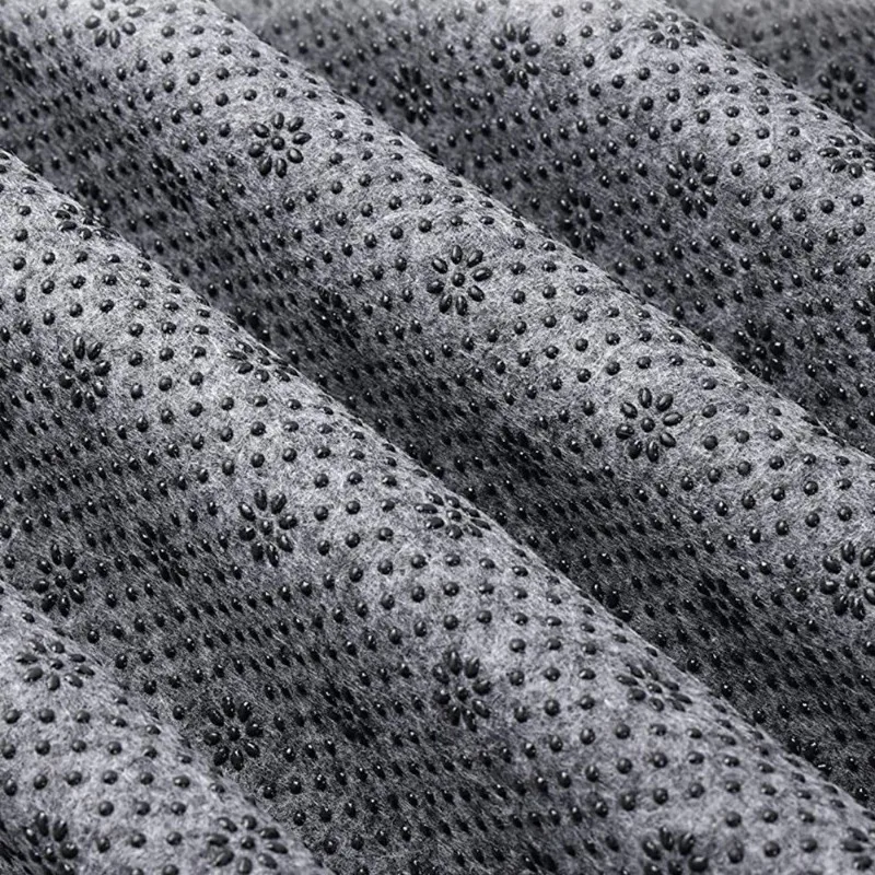 Tufting Carpet Base Cloth Punch Needle Embroidery Backing Cloth PVC Dot Non-slip Non-woven Felt Fabric for DIY Rug Making