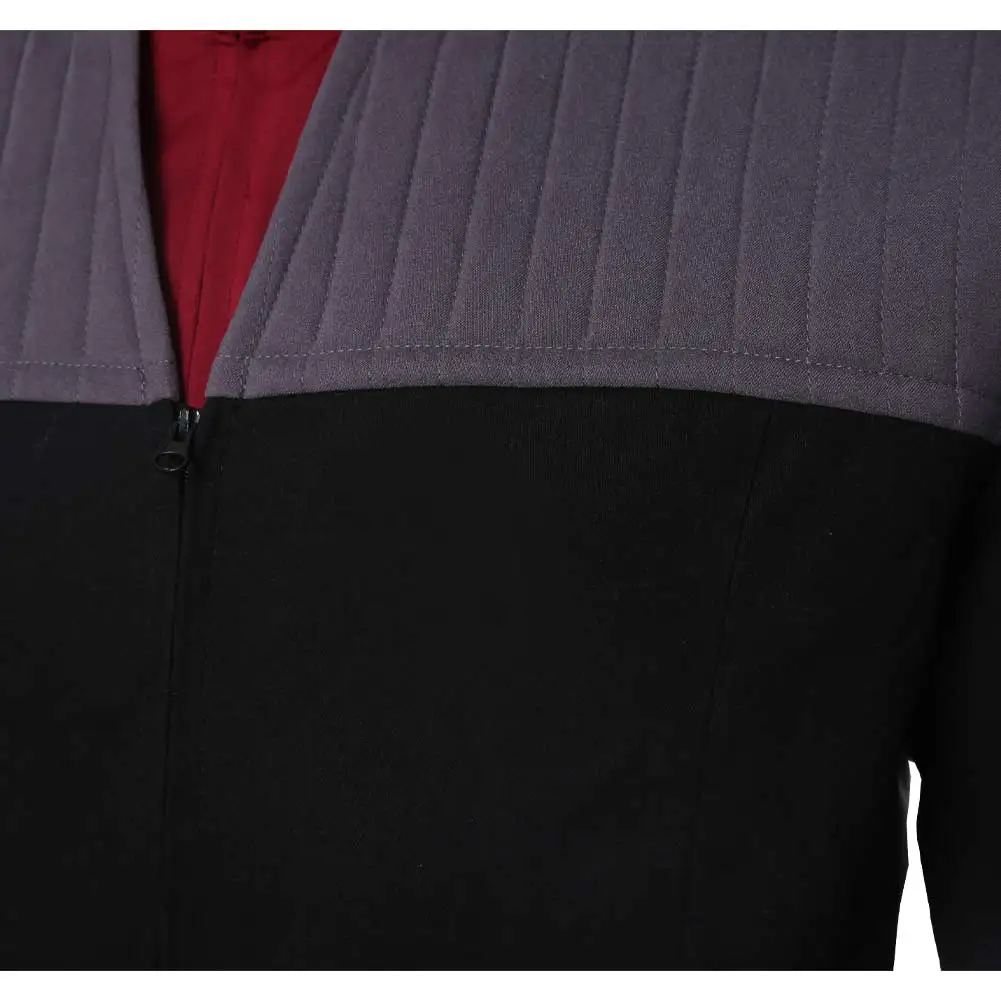 Filme espaço viagem role play luc cosplay picard disfarce traje masculino roupas adulto masculino fantasia vestir-se roupas de festa